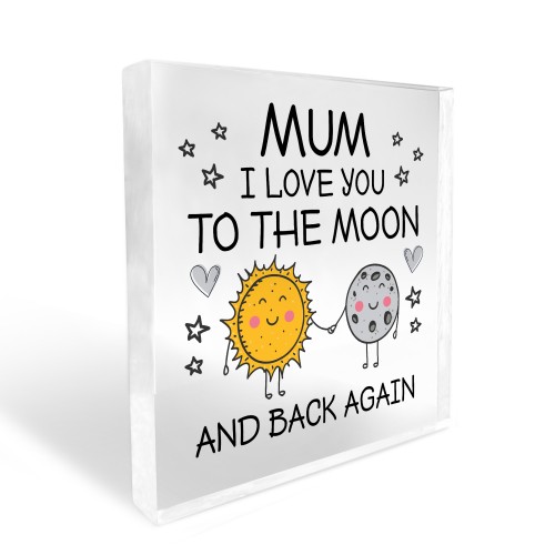 Mum Gifts Freestanding Plaque Gift Christmas Birthday Gifts