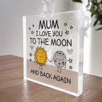 Mum Gifts Freestanding Plaque Gift Christmas Birthday Gifts