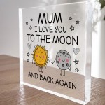 Mum Gifts Freestanding Plaque Gift Christmas Birthday Gifts