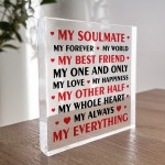 Soulmate Gifts For Birthday Christmas Husband Wife Girlfriend