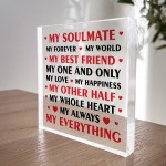 Soulmate Gifts For Birthday Christmas Husband Wife Girlfriend