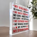 Soulmate Gifts For Birthday Christmas Husband Wife Girlfriend