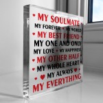 Soulmate Gifts For Birthday Christmas Husband Wife Girlfriend