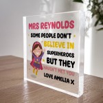 Thank You Teacher Gifts Personalised Teacher Gift For Her