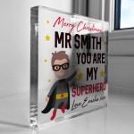 PERSONALISED Teacher Gifts For Men Superhero Gifts Teacher Gifts