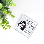 Gift For Son Acrylic Block Son Christmas Birthday Gift From Mum