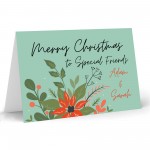 Personalised Christmas Card For Neighbour Best Friends Christmas