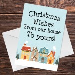 Special Christmas Cards For Family Neighbour Christmas Card