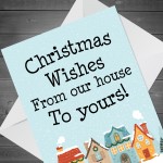 Special Christmas Cards For Family Neighbour Christmas Card