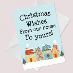 Special Christmas Cards For Family Neighbour Christmas Card