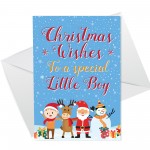 Special Christmas Cards For Son Grandson Son Christmas Card