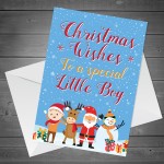 Special Christmas Cards For Son Grandson Son Christmas Card