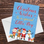 Special Christmas Cards For Son Grandson Son Christmas Card