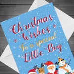 Special Christmas Cards For Son Grandson Son Christmas Card