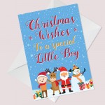 Special Christmas Cards For Son Grandson Son Christmas Card