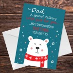 Special Christmas Cards For Dad Christmas Card Novelty Card