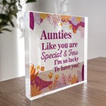 Auntie Gifts AUNTIE PLAQUE Birthday Christmas Gift For Auntie