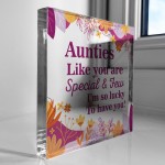 Auntie Gifts AUNTIE PLAQUE Birthday Christmas Gift For Auntie