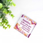 Auntie Gifts AUNTIE PLAQUE Birthday Christmas Gift For Auntie