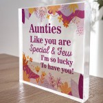 Auntie Gifts AUNTIE PLAQUE Birthday Christmas Gift For Auntie