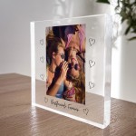 Best Friend Gifts Personalised Acrylic Block Best Friends