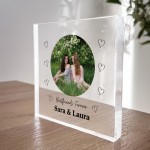 Gift For Best Friend Friendship Sign Personalised Block