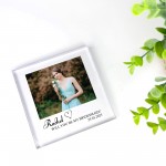 Will You Be My Bridesmaid Gift Personalised Photo Plaque