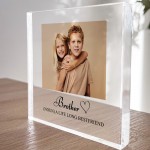 Gift For Brother Personalised Photo Block Brother Christmas