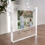 Personalised Engagement Plaque Engagement Gift Congratulations