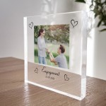 Personalised Engagement Plaque Engagement Gift Congratulations