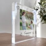 Personalised Engagement Plaque Engagement Gift Congratulations