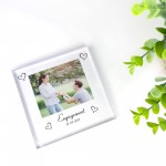 Personalised Engagement Plaque Engagement Gift Congratulations