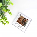 Special Gift For Couple First Date Personalised Photo Block