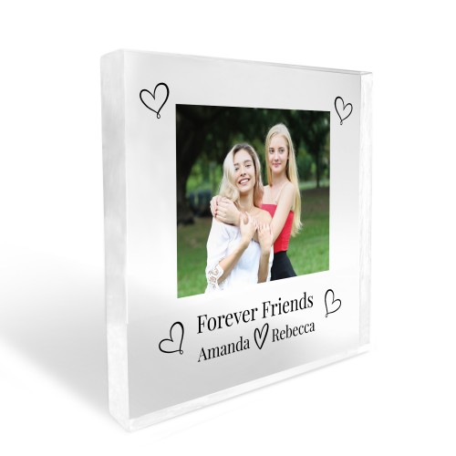 Gift For Best Friend Special Friendship Sign Personalised Block