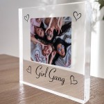 Personalised Friendship Sign Girl Gang Plaque