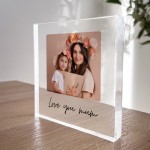 Mum Gifts For Christmas Birthday LOVE YOU MUM Plaque