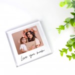 Mum Gifts For Christmas Birthday LOVE YOU MUM Plaque