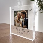 Personalised Mr And Mrs Plaque Wedding Gifts Wedding Day Gift