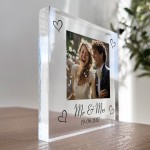 Personalised Mr And Mrs Plaque Wedding Gifts Wedding Day Gift