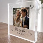 Personalised Mr And Mrs Plaque Wedding Gifts Wedding Day Gift