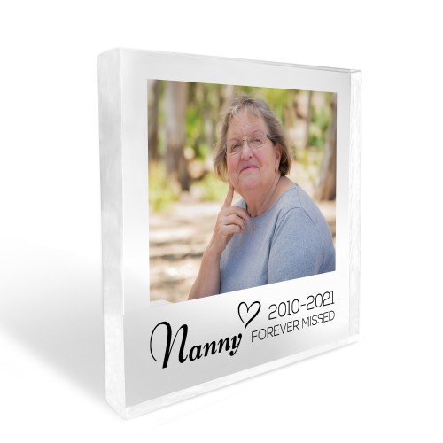 Personalised Memorial Plaque For Mum Dad Nan Nanny Granny