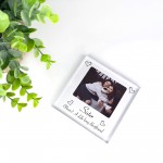 Sister Gifts Best Friend Plaque Personalised Photo Block