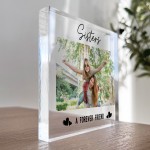 Gift For Sister Personalised Photo Block Friendship Gift Sister