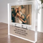 Personalised Friendship Sign FOREVER FRIENDS Funny Best Friend