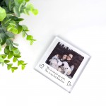 Personalised Sister Plaque Acrylic Photo Block Gifts For Sister