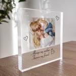 Gift For Mum Birthday Christmas Personalised Photo Block Gifts