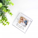 Gift For Mum Birthday Christmas Personalised Photo Block Gifts