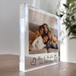 Mum Gifts For Birthday Christmas Personalised Photo Block