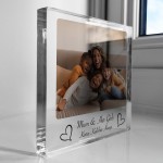 Mum Gifts For Birthday Christmas Personalised Photo Block