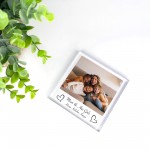 Mum Gifts For Birthday Christmas Personalised Photo Block